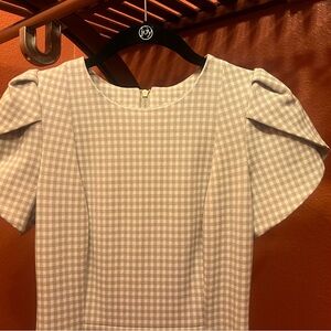 Women's Gingham Top